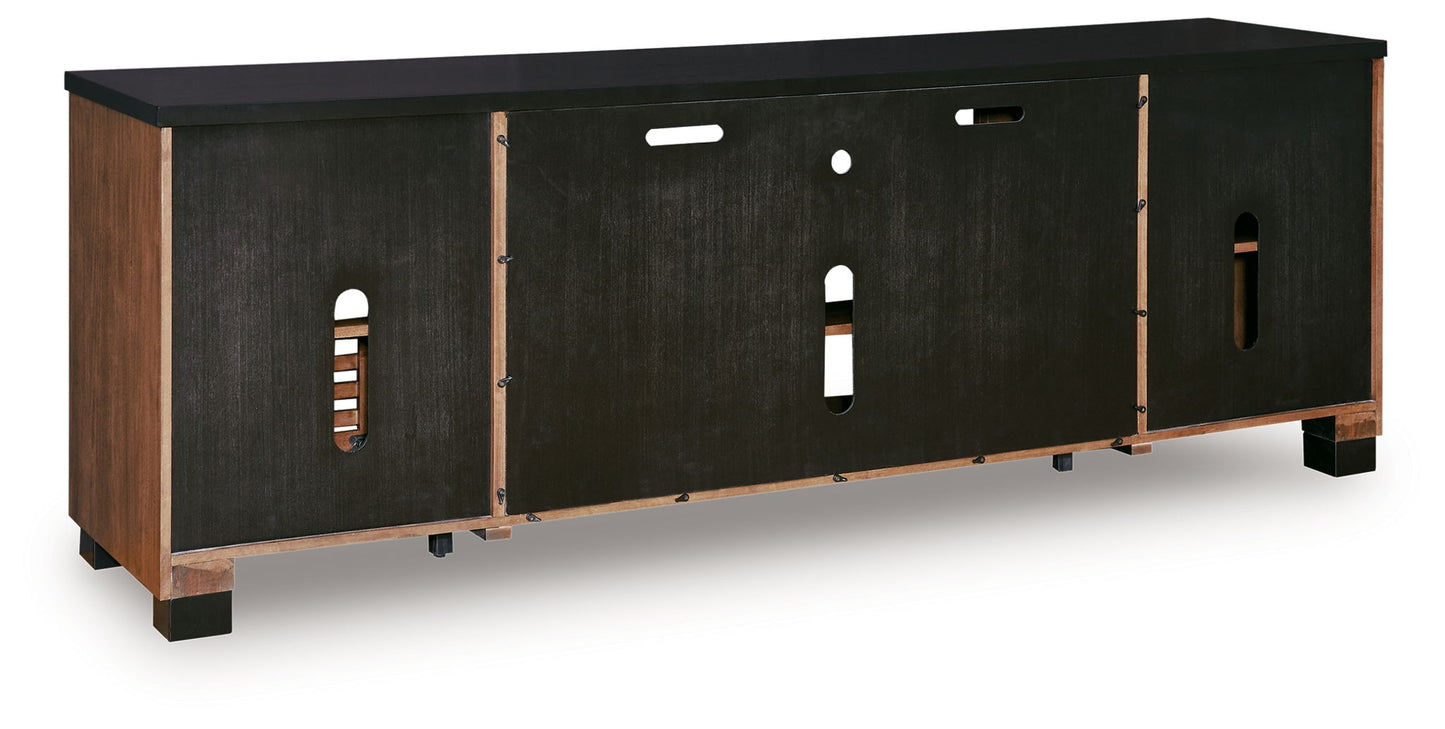 Kallari - TV Stand With Fireplace Option - Hornell Furniture Outlet
