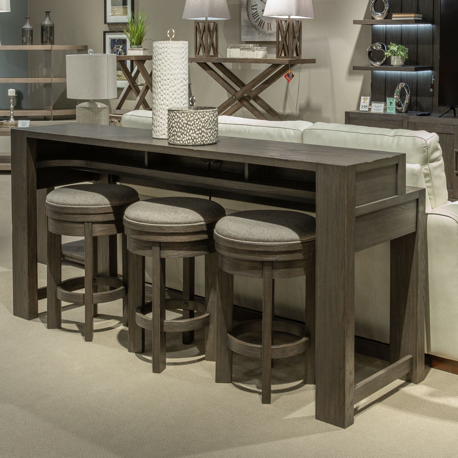 Lennox Hill - 4 Piece Set - Dark Brown - Hornell Furniture Outlet