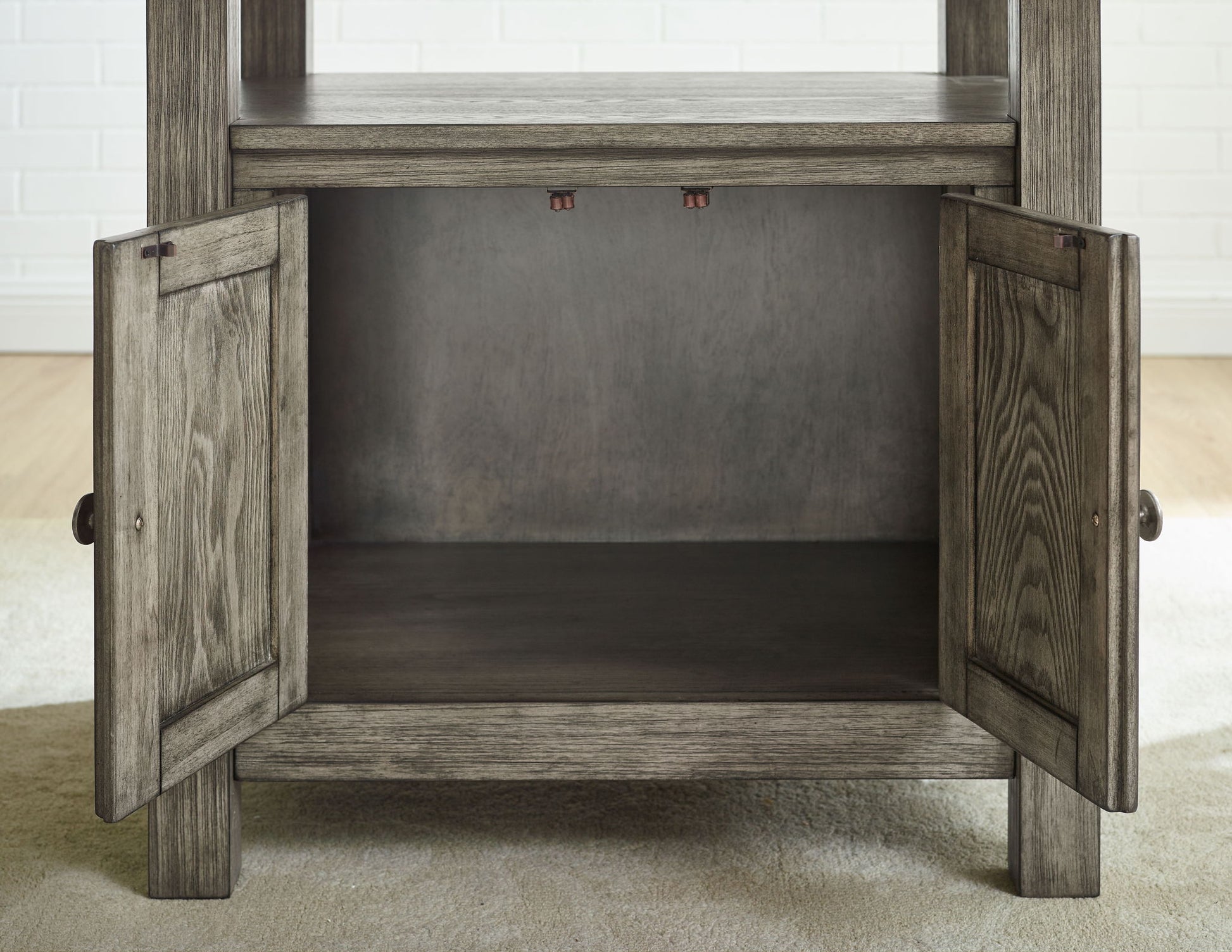 Grayson - Counter Height Set - Driftwood Base - Hornell Furniture Outlet