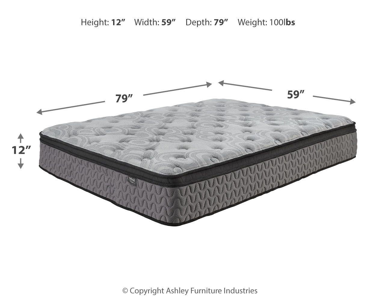 Augusta - Firm Mattress - Hornell Furniture Outlet