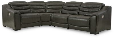 Center Line - Power Recliner Sectional - Hornell Furniture Outlet