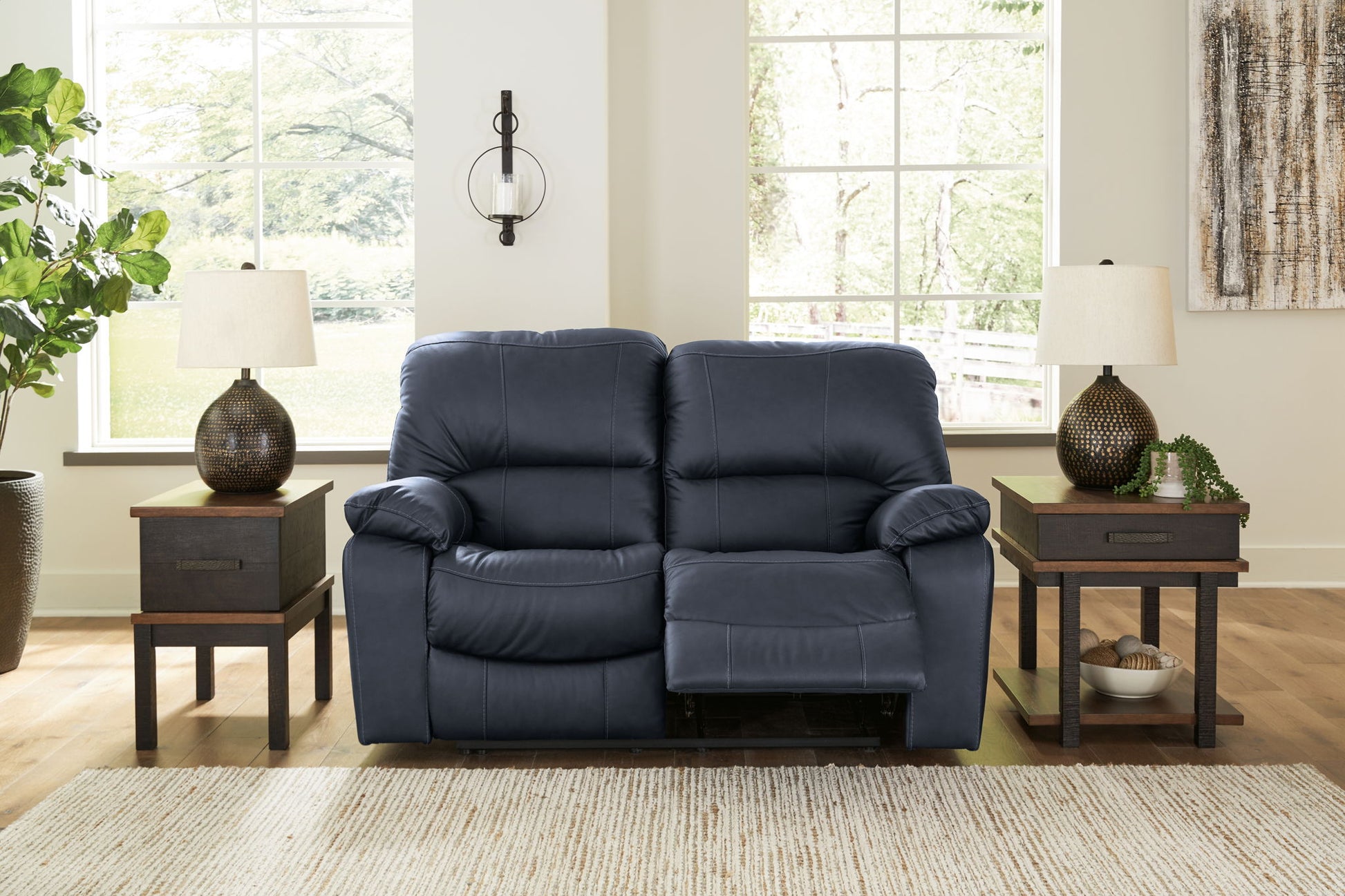 Leesworth - Reclining Living Room Set - Hornell Furniture Outlet