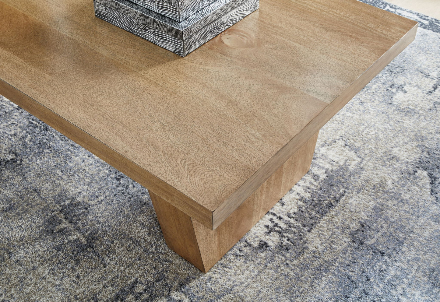 Kristiland - Light Brown - Rectangular Cocktail Table - Hornell Furniture Outlet