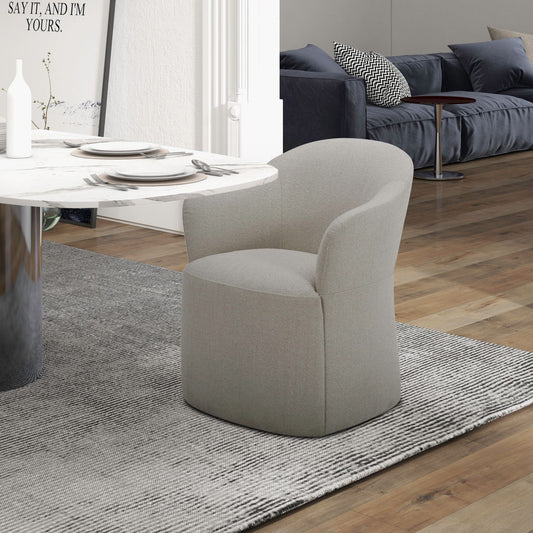 Accent Dining - Accent Chair With Casters - Hornell Furniture Outlet