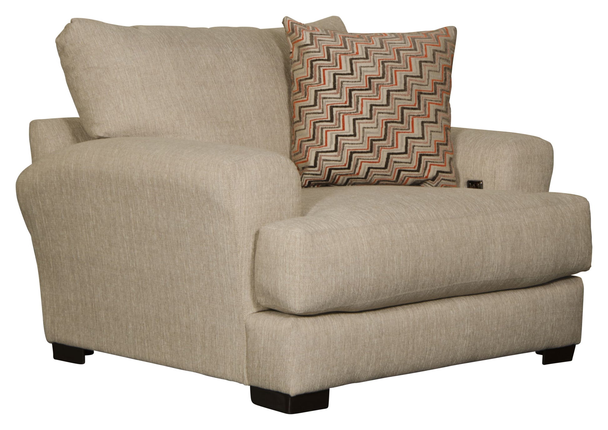 Ava Sectional - Chair With USB Port - Hornell Furniture Outlet