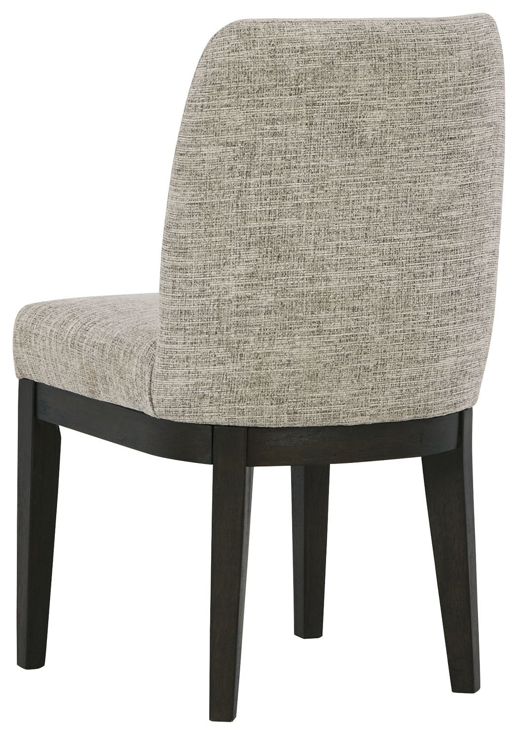 Burkhaus - Beige / Dark Brown - Dining UPH Side Chair (Set of 2) - Hornell Furniture Outlet