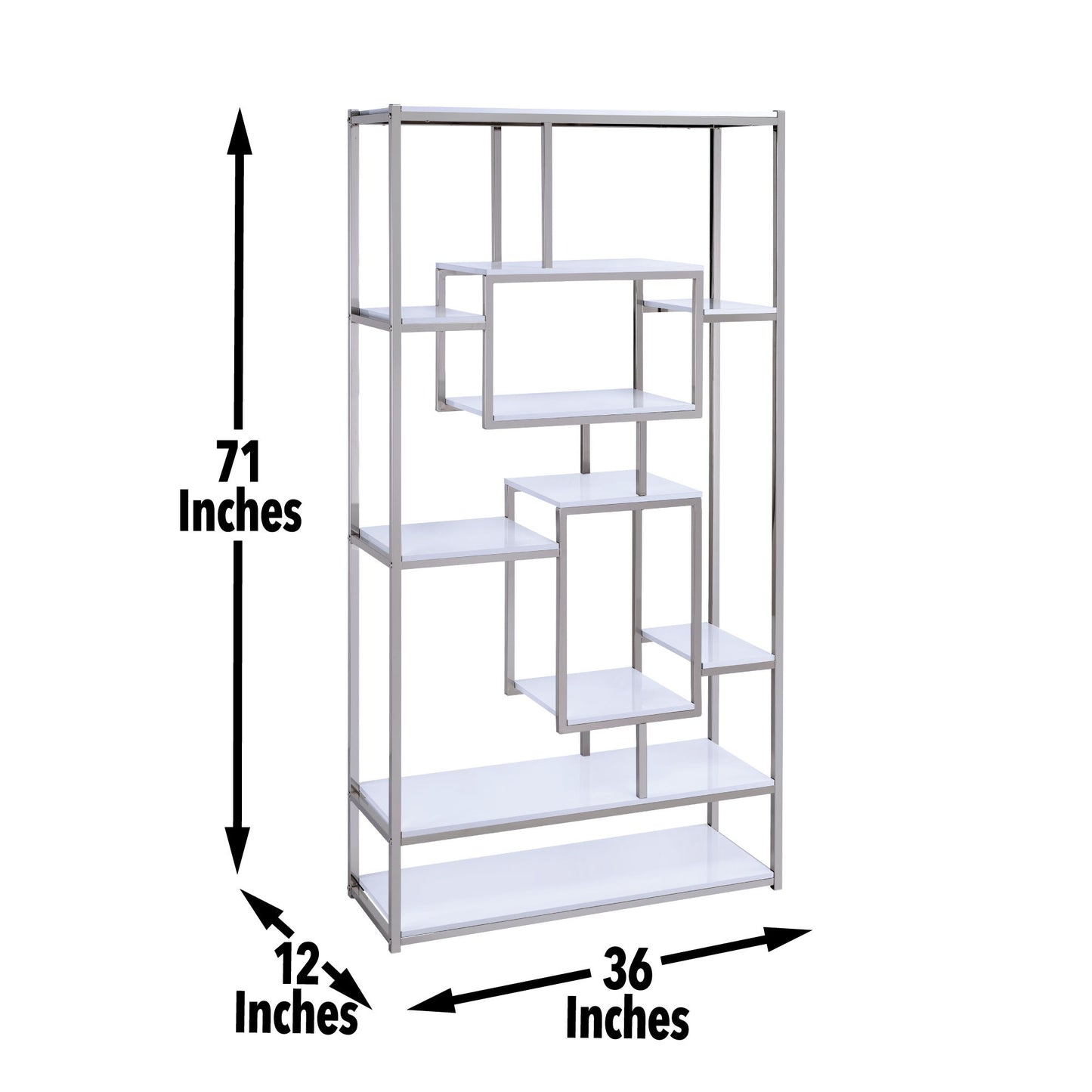 Alize - Bookcase And Desk - White - Hornell Furniture Outlet