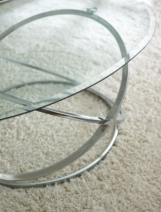 Orion - 3 Piece Occasional Table Set - Gray - Hornell Furniture Outlet