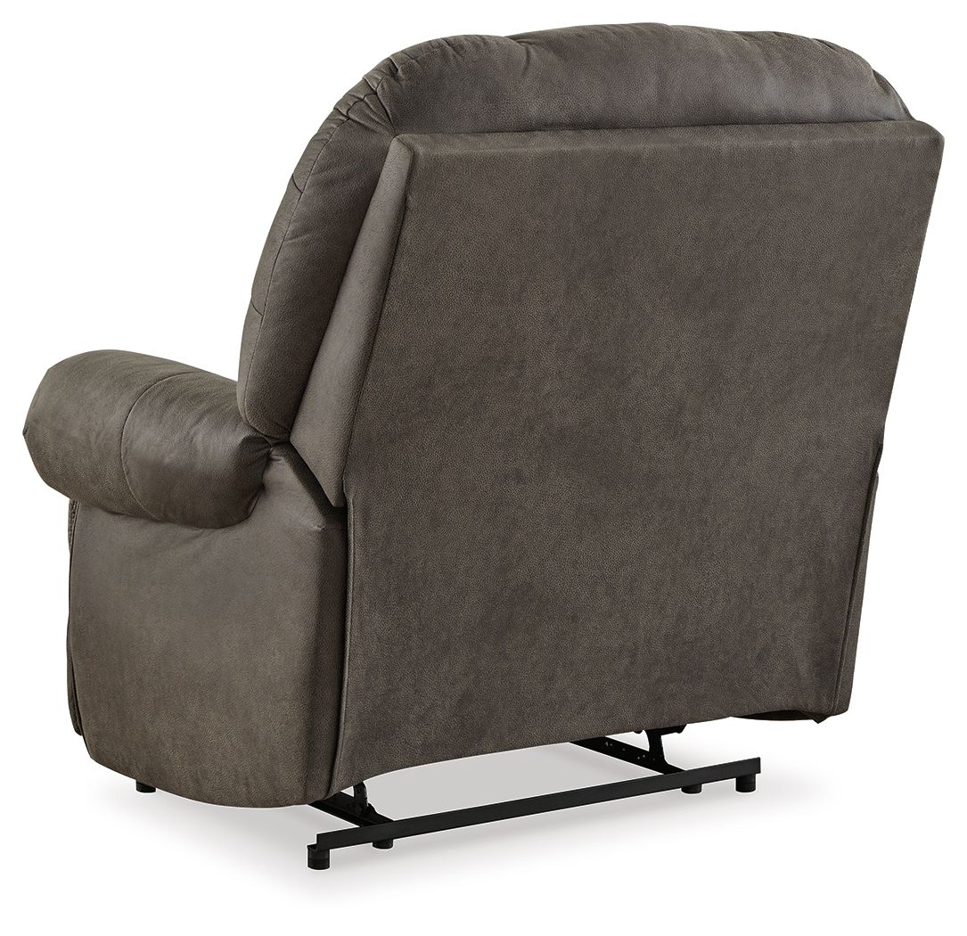 Camera Time - Gunmetal - Zero Wall Recliner - Hornell Furniture Outlet