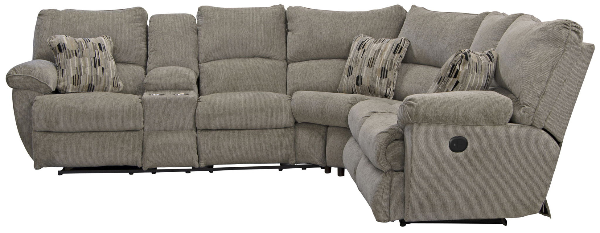 Elliott - Reclining Sectional - Hornell Furniture Outlet