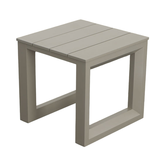 Dalilah - Patio Square End Table - Gray - Hornell Furniture Outlet