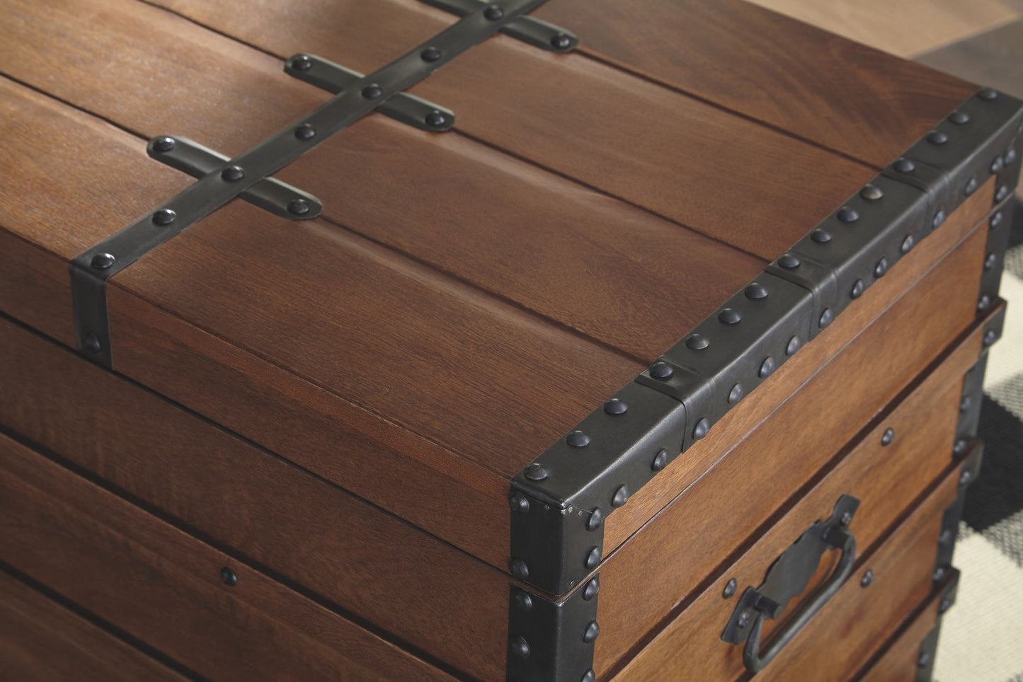 Kettleby - Brown - Storage Trunk - Hornell Furniture Outlet
