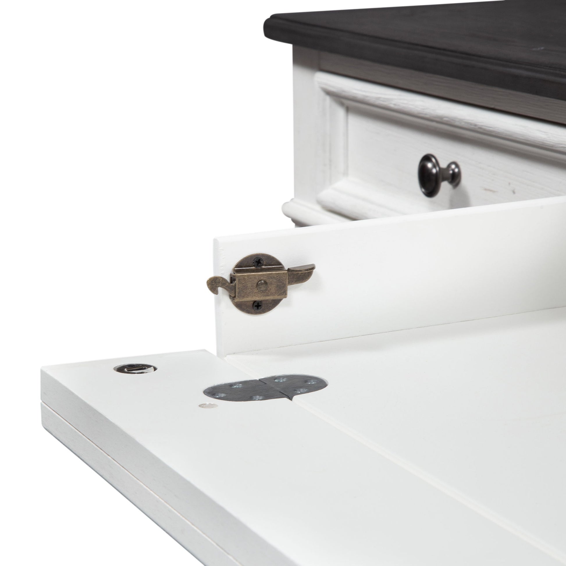 Allyson Park - Desk - White - Hornell Furniture Outlet