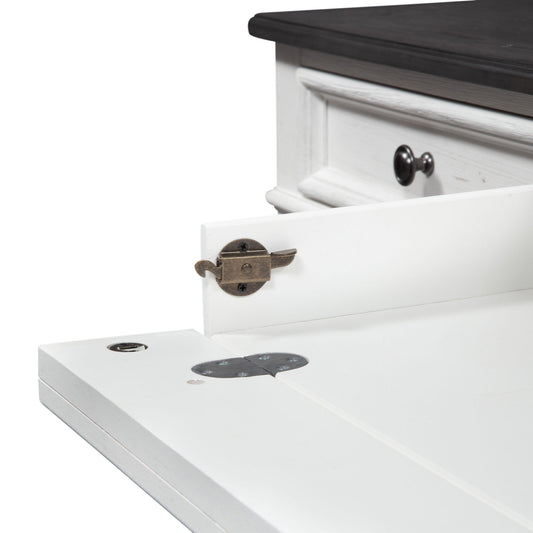 Allyson Park - Desk - White - Hornell Furniture Outlet