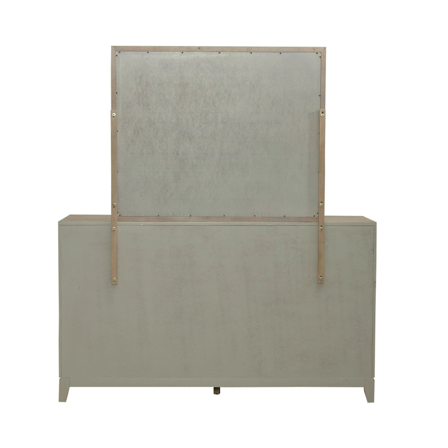 Brentwood - Dresser & Mirror - Sandstone - Hornell Furniture Outlet