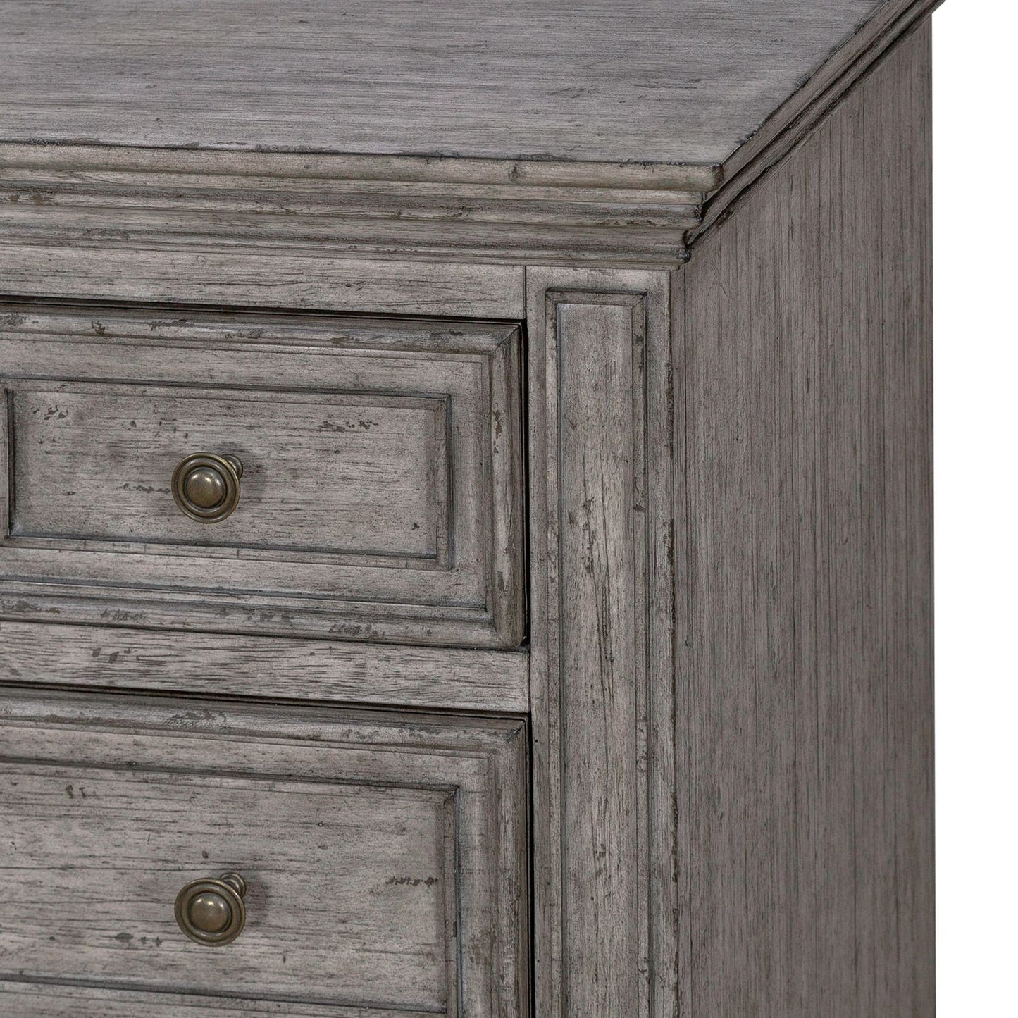 Big Valley - Bedside Chest With Charging Station - Hornell Furniture Outlet