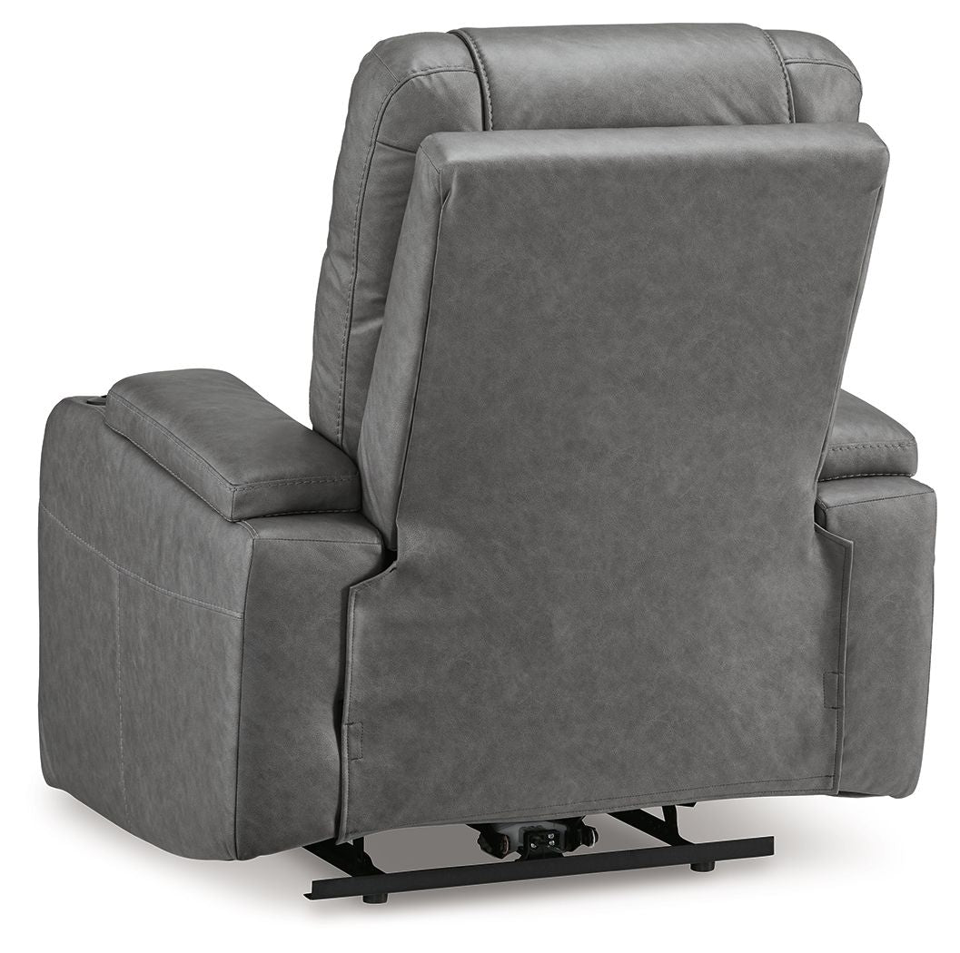 Schooner Rocks - Power Recliner / Adj Headrest - Hornell Furniture Outlet