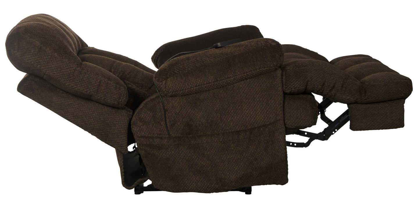 Sterling - Power Headrest/Lumbar Power Lay Flat Recliner With Heat & Massage - Hornell Furniture Outlet