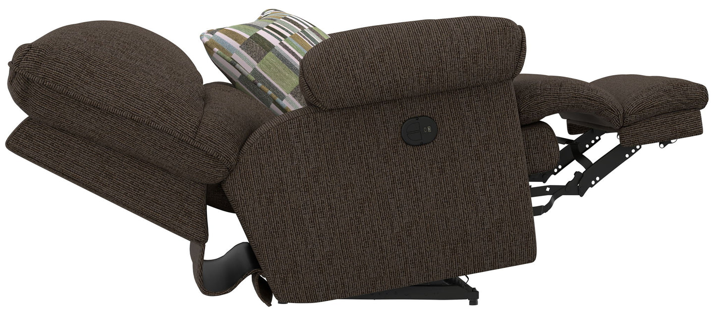 Lenny - Lay Flat Power Recliner - Hornell Furniture Outlet