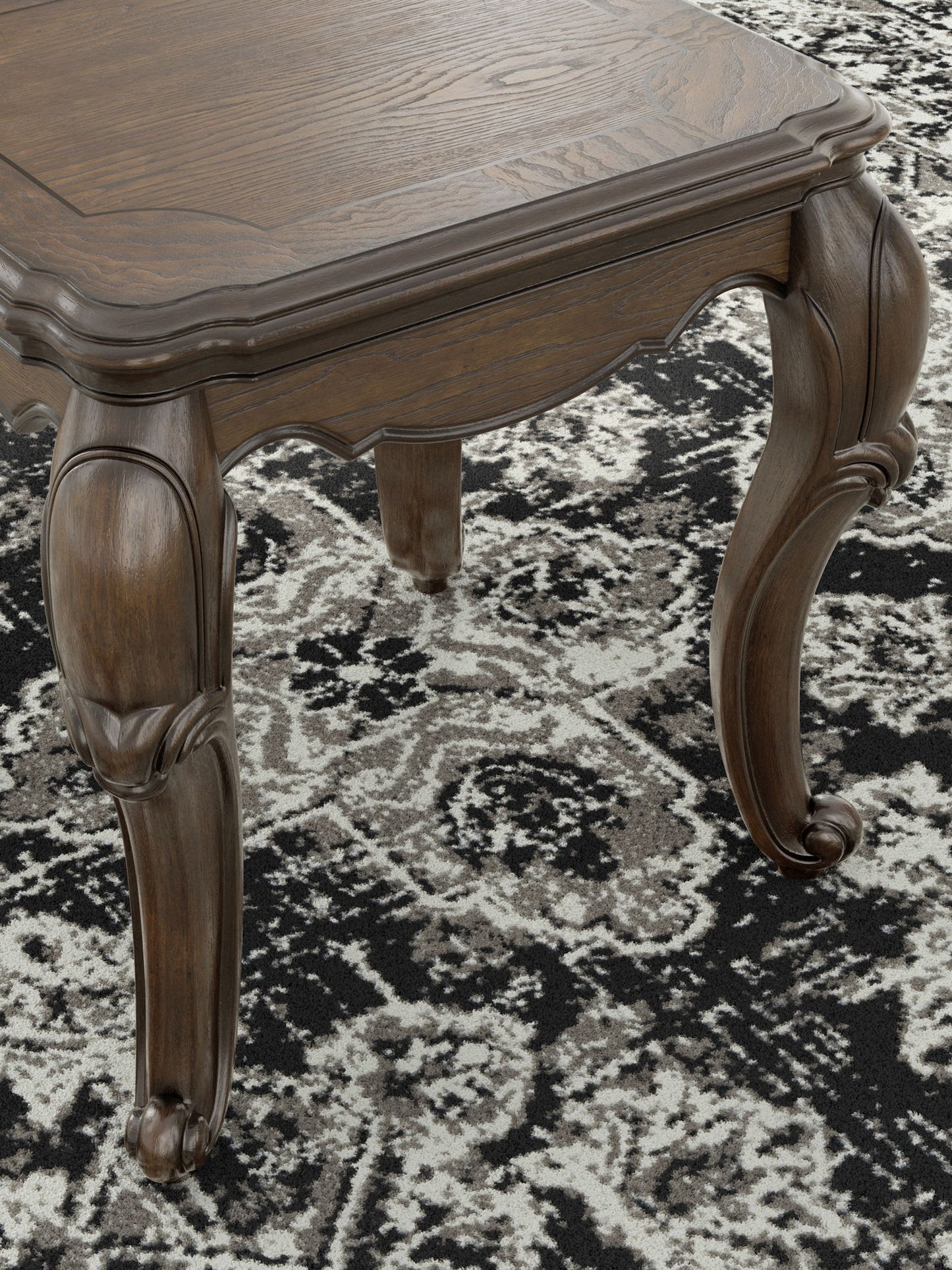 Maylee - Table With Cabriole Legs - Hornell Furniture Outlet