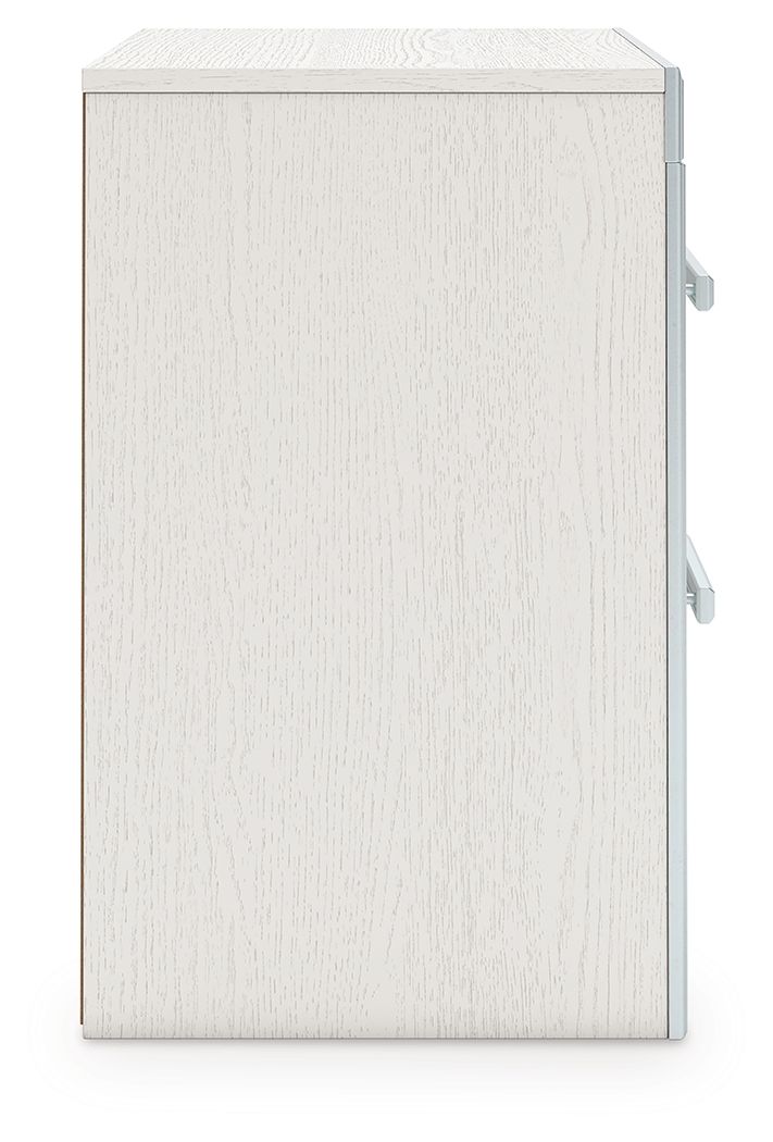 Zuraleus - Two Drawer Night Stand - Hornell Furniture Outlet