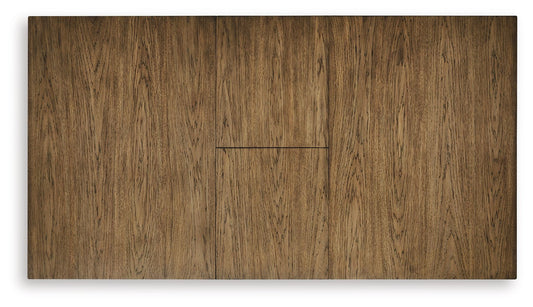 Urbinforte - Counter Height Dining Extension Table - Light Brown - Hornell Furniture Outlet