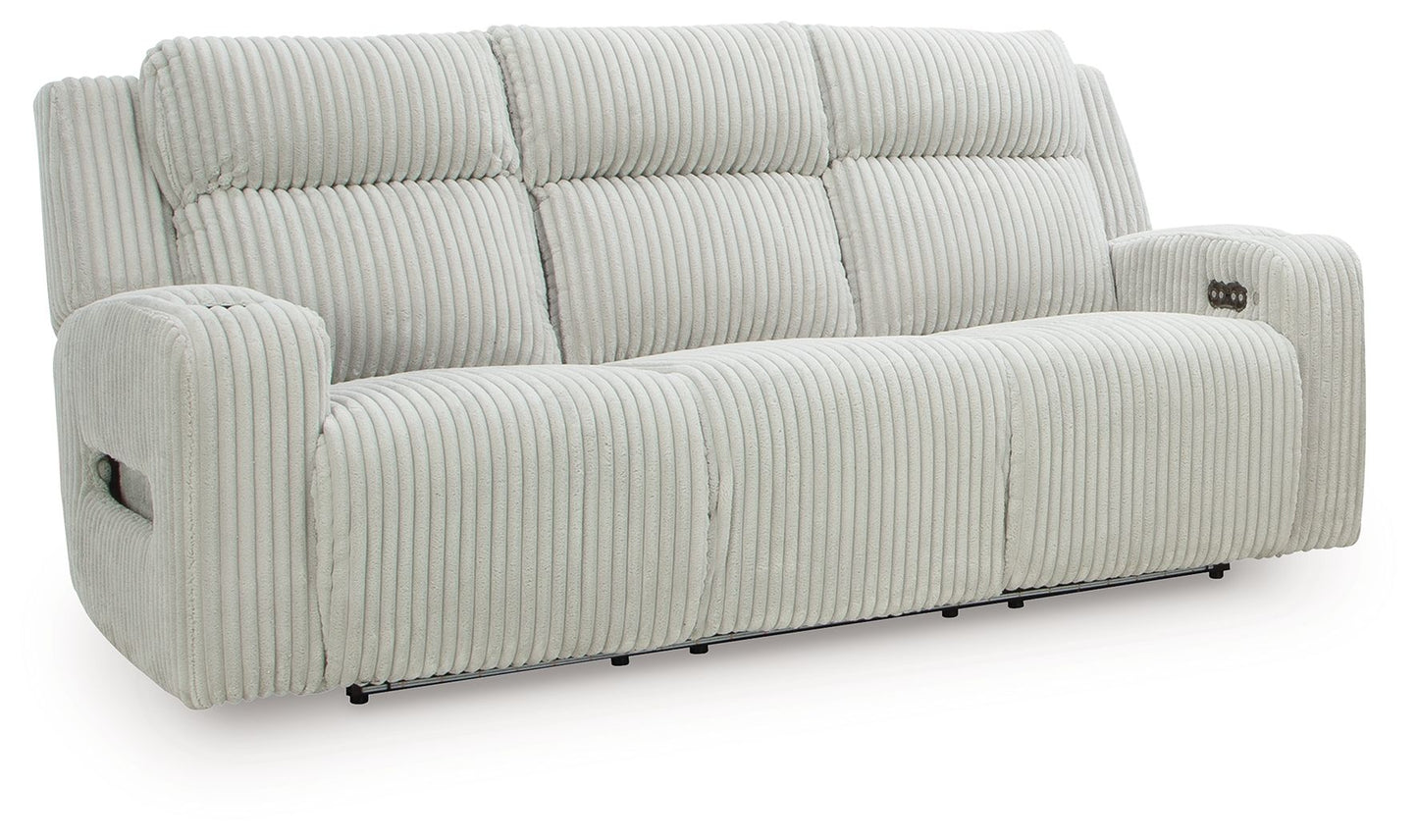 Forest Lake - Power Reclining Sofa With Adj Headrest - Hornell Furniture Outlet