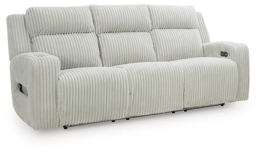 Forest Lake - Power Reclining Sofa With Adj Headrest - Hornell Furniture Outlet