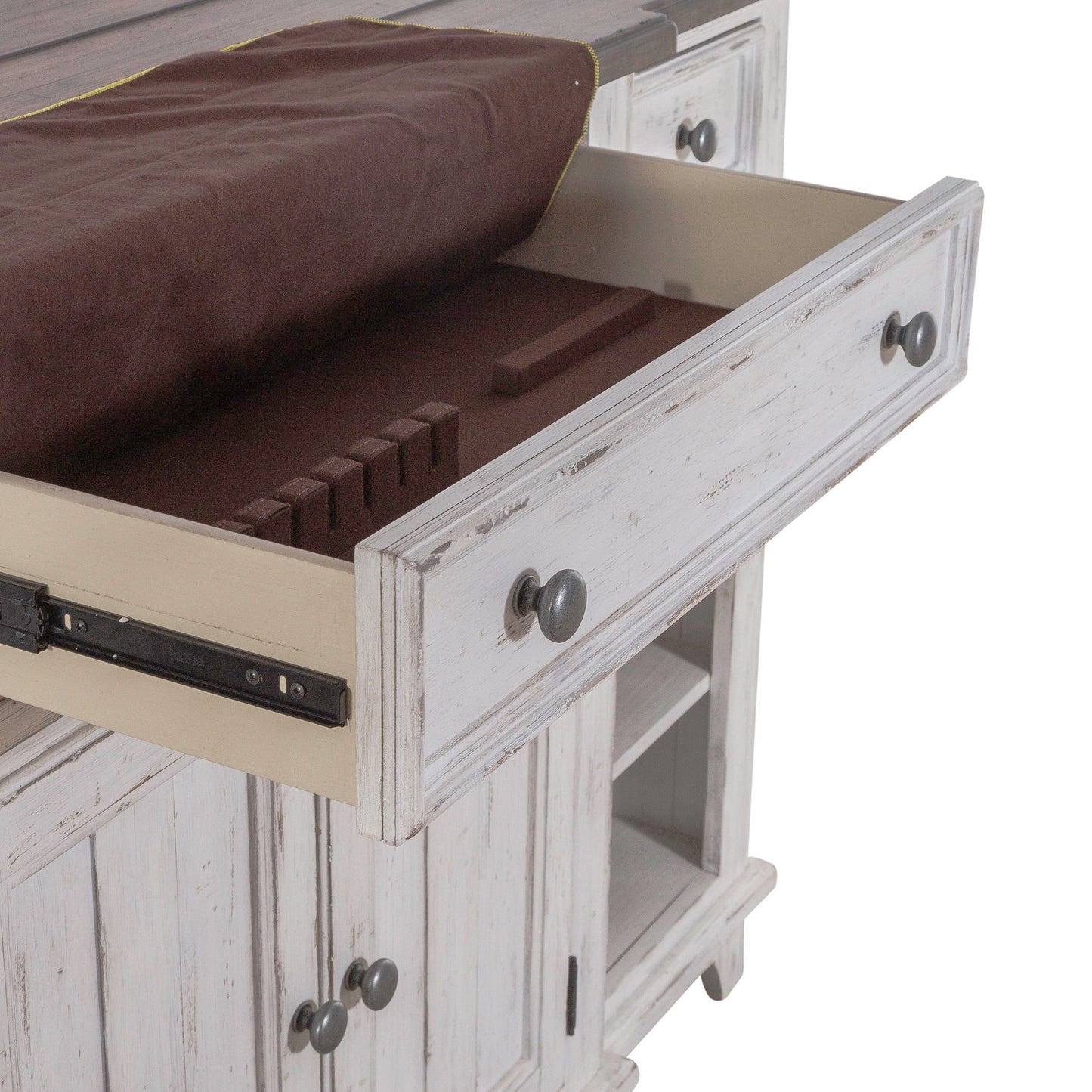 River Place - Breakfront Server - Hornell Furniture Outlet