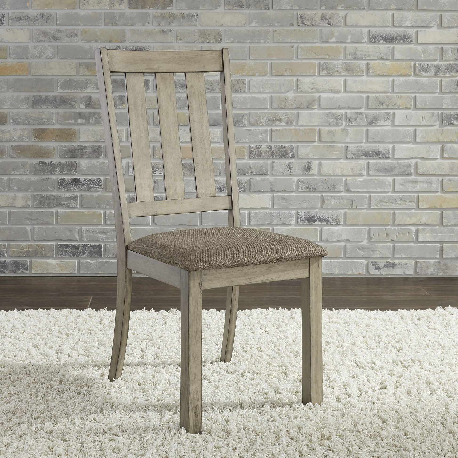 Sun Valley - Slat Back Side Chair - Light Brown - Hornell Furniture Outlet