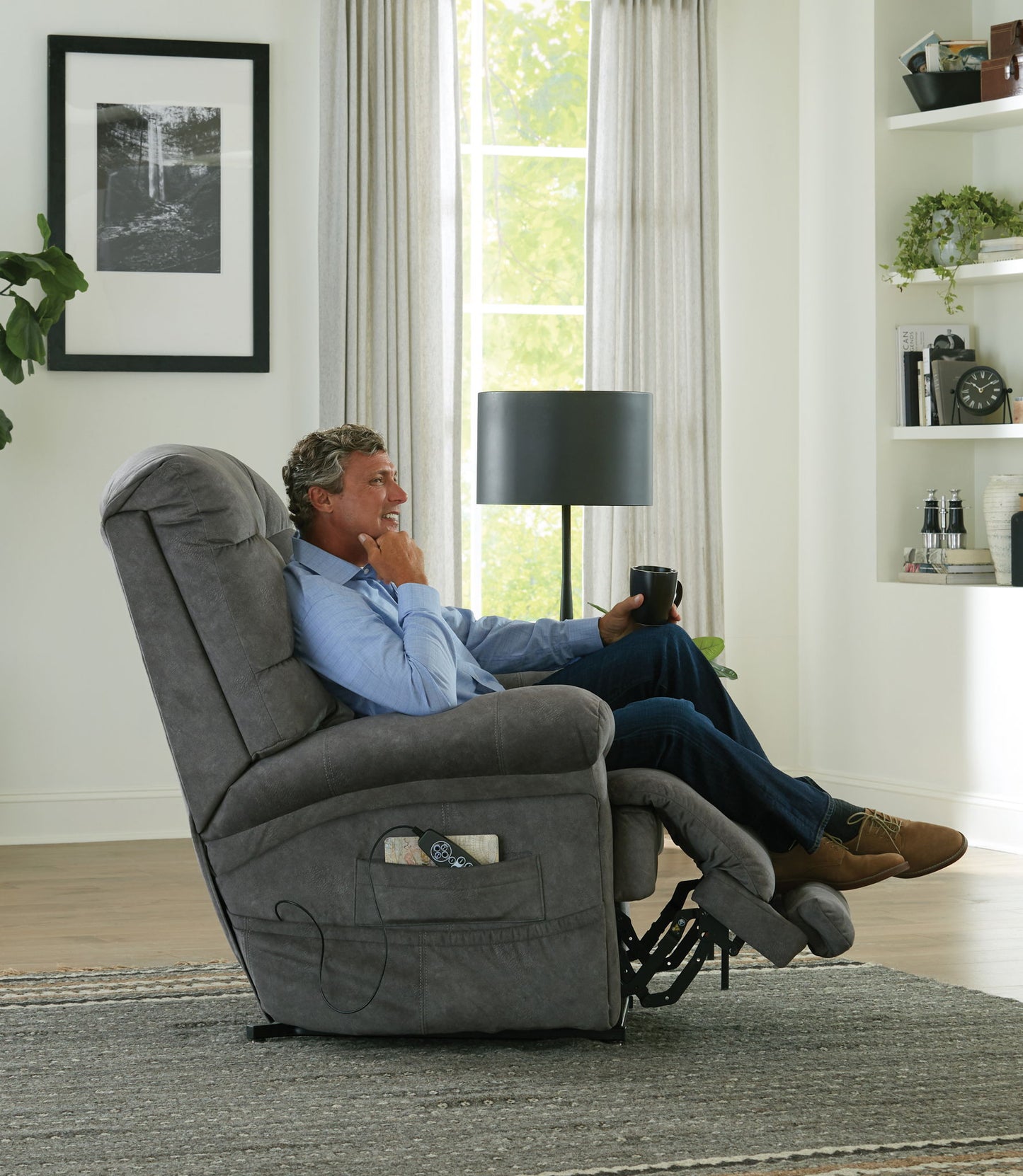 Longevity - Power Lift Reclining With Dual Motor - Hornell Furniture Outlet