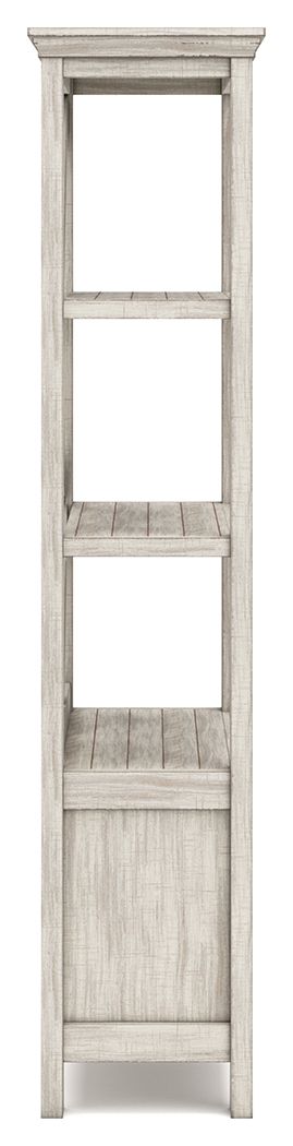 Carynhurst - Whitewash - Large Bookcase - Hornell Furniture Outlet