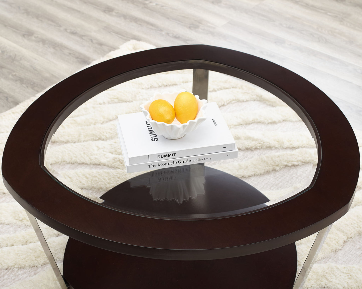 Duncan - Cocktail Table - Brown - Hornell Furniture Outlet