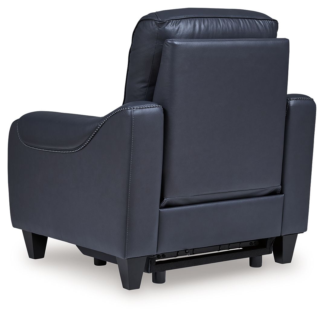 Mercomatic - Power Recliner With Adj Headrest - Hornell Furniture Outlet