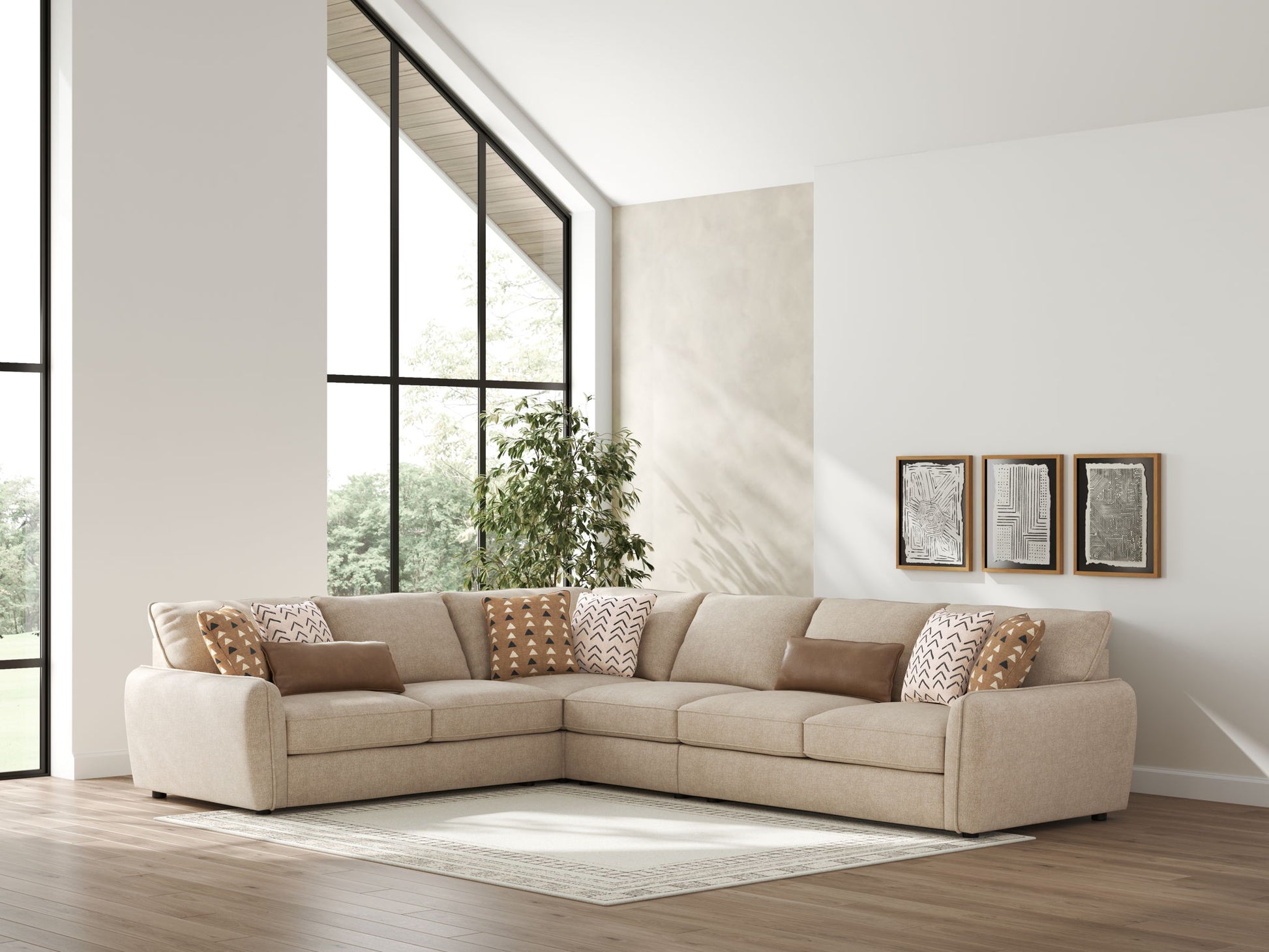 Seyler - Sectional - Hornell Furniture Outlet