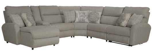 McPherson - Reclining Sectional - Hornell Furniture Outlet