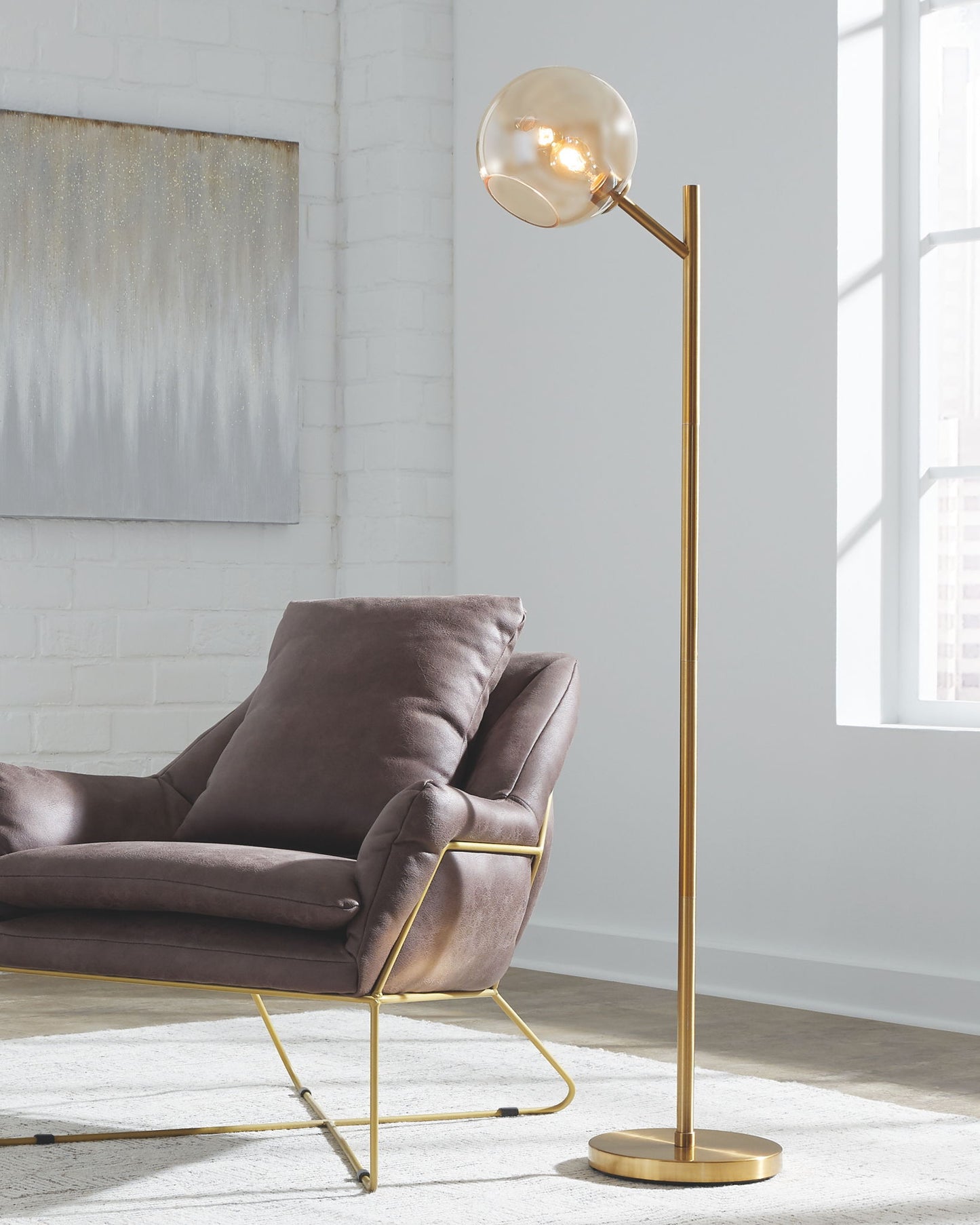 Abanson - Metal Lamp - Hornell Furniture Outlet