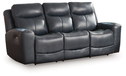 Next Move - Power Reclining Sofa With Adjustable Headrest - Hornell Furniture Outlet