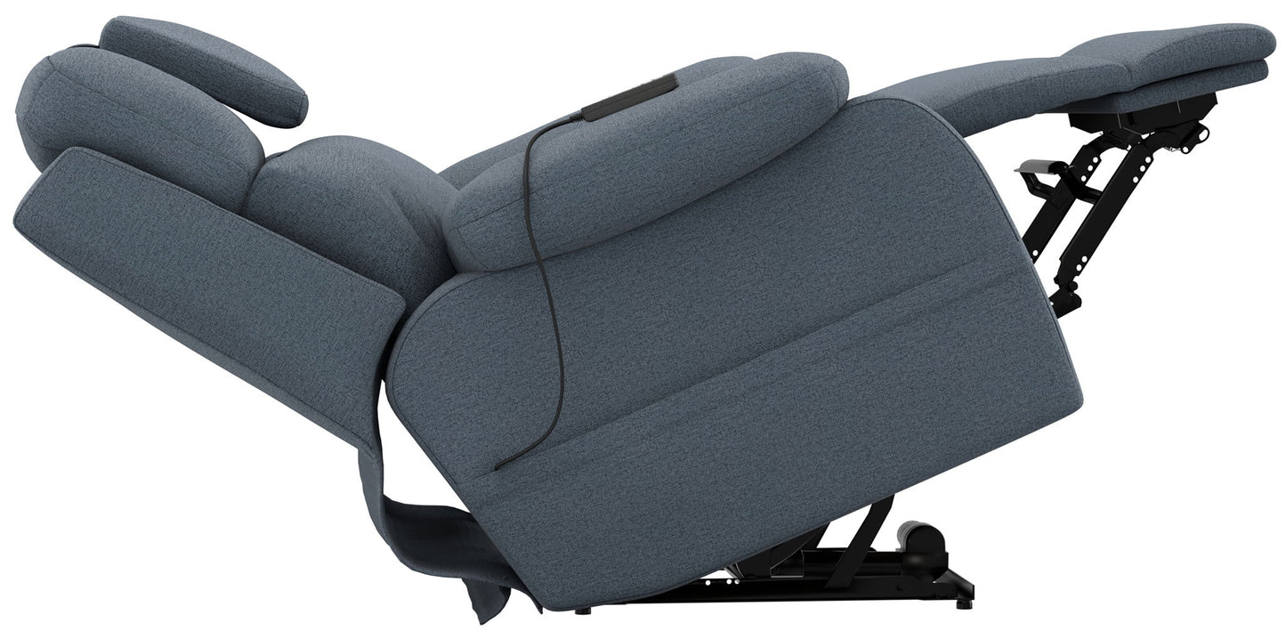 Dreamtime - Power Headrest Power Lay Flat Recliner With CR3 Heat/Massage/Zero Gravity - Hornell Furniture Outlet