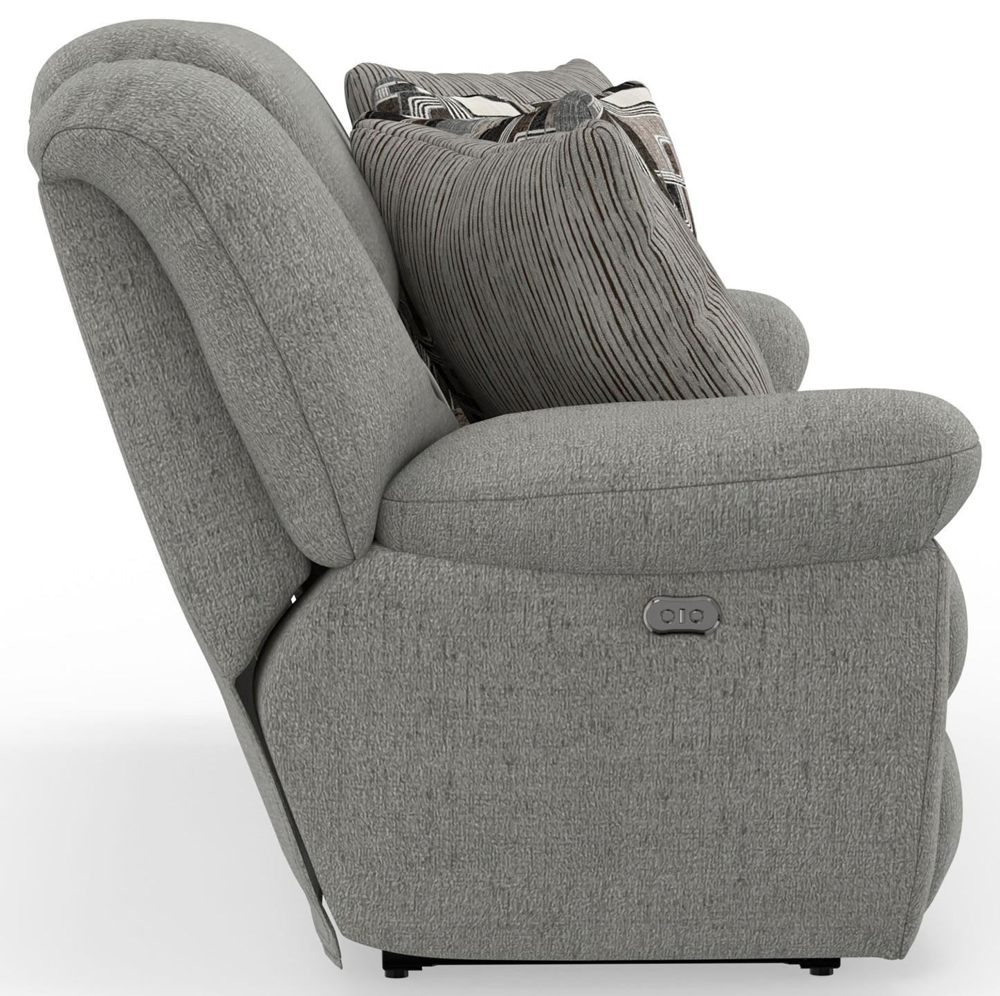 Trifecta - Sofa With 3 Recliners and Drop Down Table - Hornell Furniture Outlet