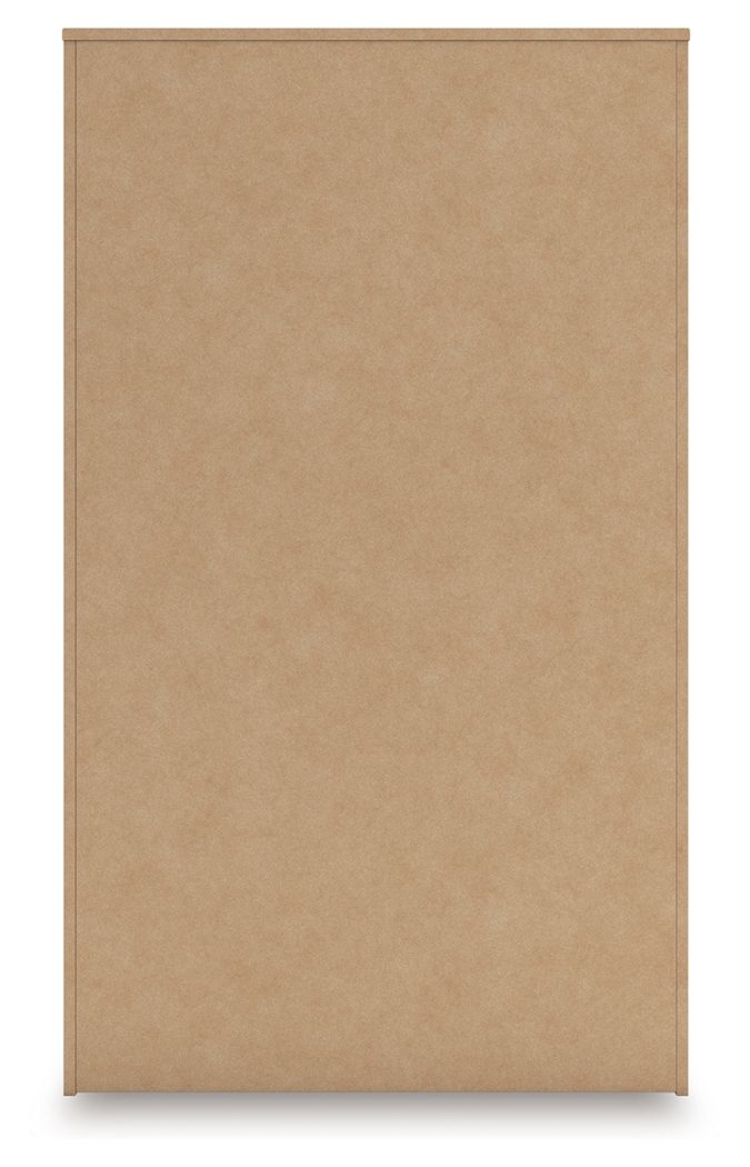 Sanginlane - Tan - Five Drawer Chest - Hornell Furniture Outlet
