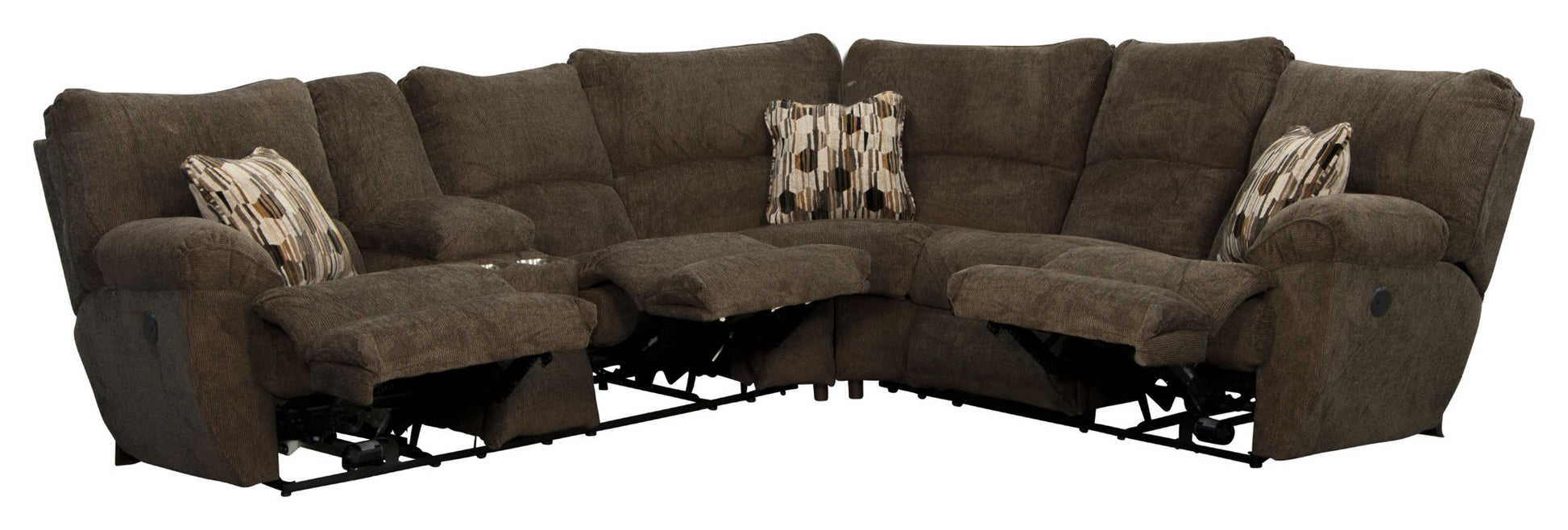 Elliott - Reclining Sectional - Hornell Furniture Outlet