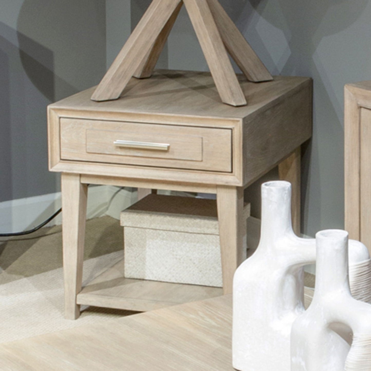 Brentwood - End Table - Sandstone - Hornell Furniture Outlet