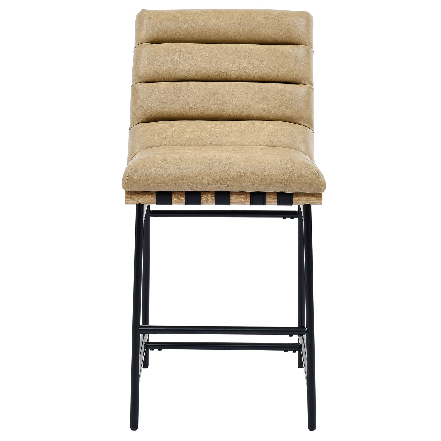 Nicco - PU Counter Chair (Set of 2) - Hornell Furniture Outlet