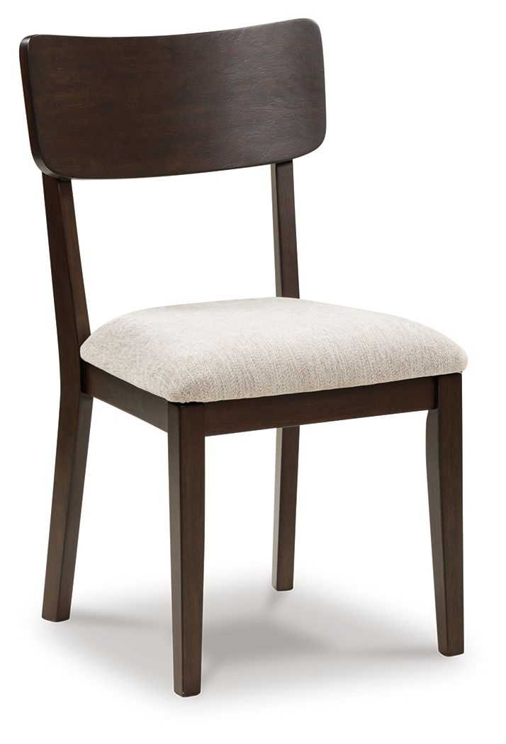 Mallenette - Merlot - Dining Upholstered Side Chair (Set of 2) - Hornell Furniture Outlet