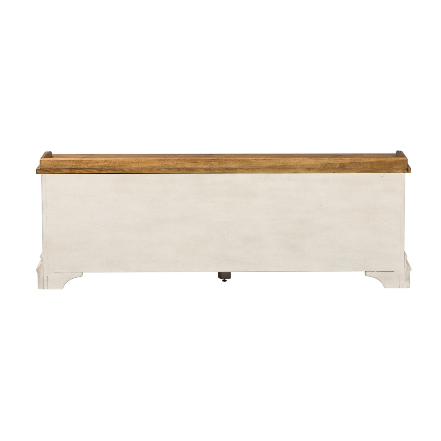 Morgan Creek - Storage Hall Bench - White - Hornell Furniture Outlet