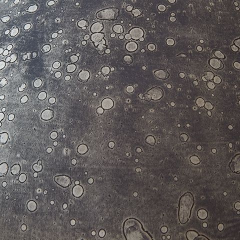 Bluacy - Antique Gray - Glass Table Lamp - Hornell Furniture Outlet