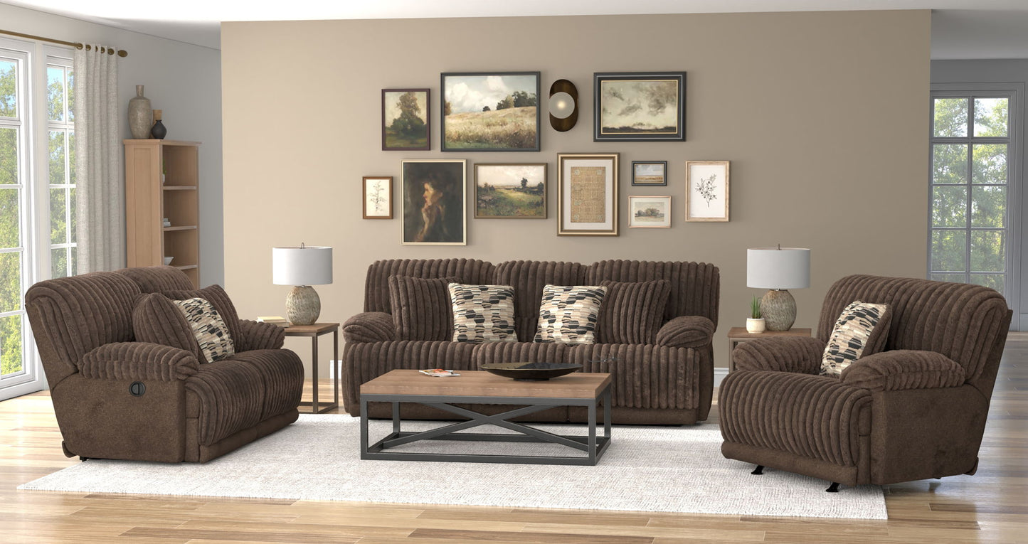 Hollifield - Reclining Loveseat - Hornell Furniture Outlet