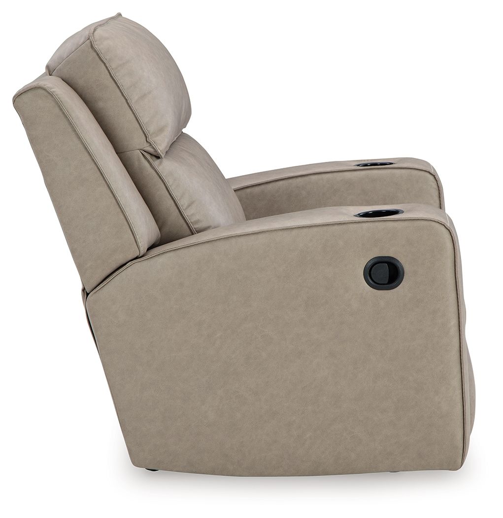 Lavenhorne - Pebble - Rocker Recliner - Hornell Furniture Outlet