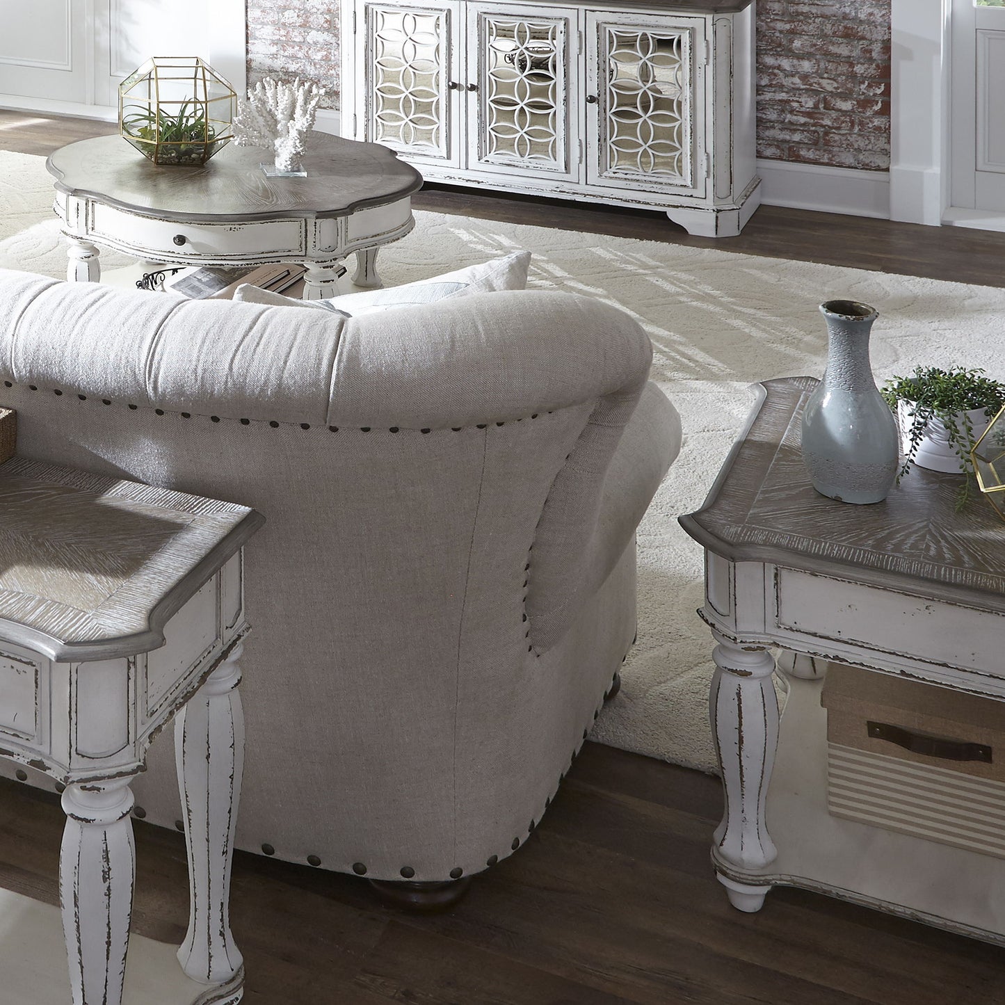 Magnolia Manor - Table Set - Hornell Furniture Outlet